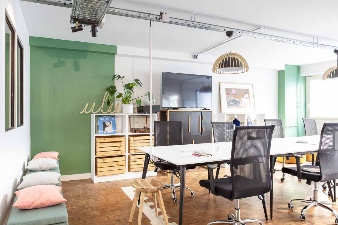 Mymood rénovation et aménagement de bureaux inspiration scandinave couleurs et matières